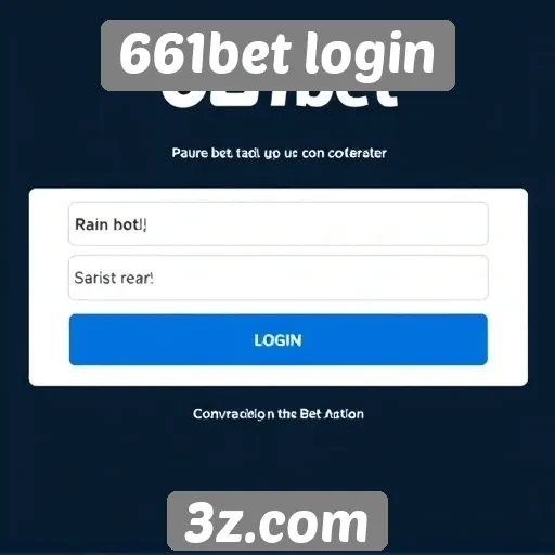 Acessibilidade do site 661bet login para novos usuários